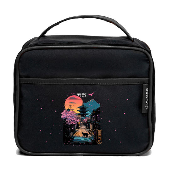 Bolsa Térmica Midi - Preta - Japanese Street Aesthetic