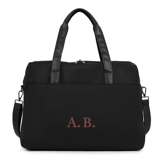 Bolsa Voyage - Iniciais Brancas