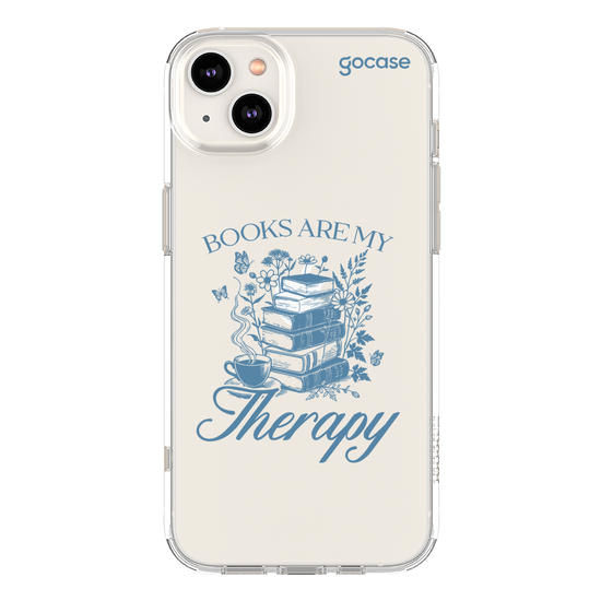 Capinha para celular  Book Lover - Books Are My Therapy