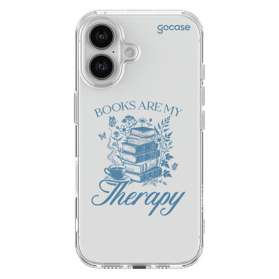 Capinha para celular  Book Lover - Books Are My Therapy