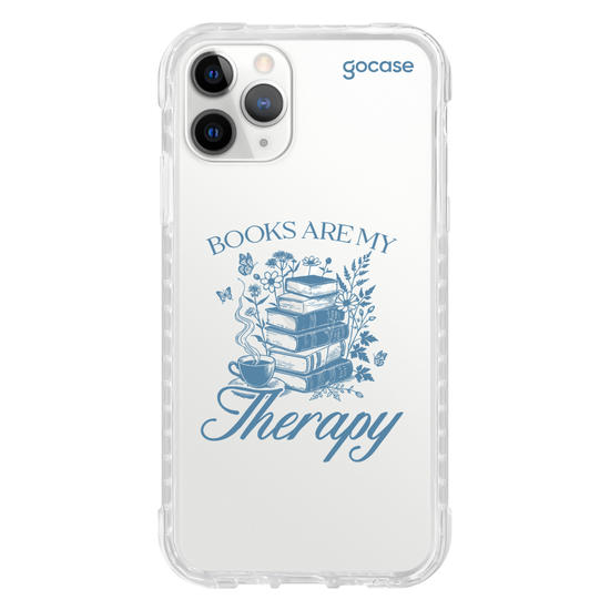 Capinha para celular  Book Lover - Books Are My Therapy