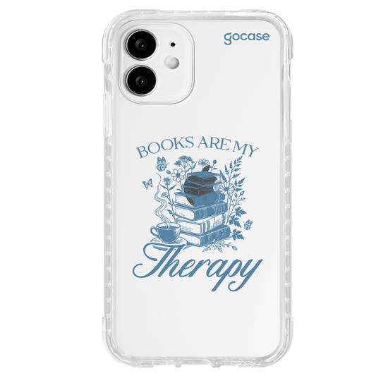Capinha para celular  Book Lover - Books Are My Therapy