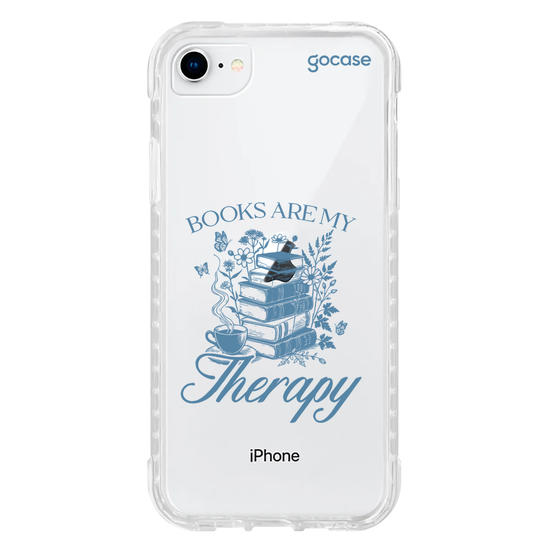 Capinha para celular  Book Lover - Books Are My Therapy