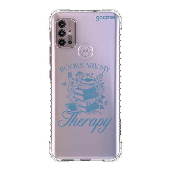 Capinha para celular  Book Lover - Books Are My Therapy