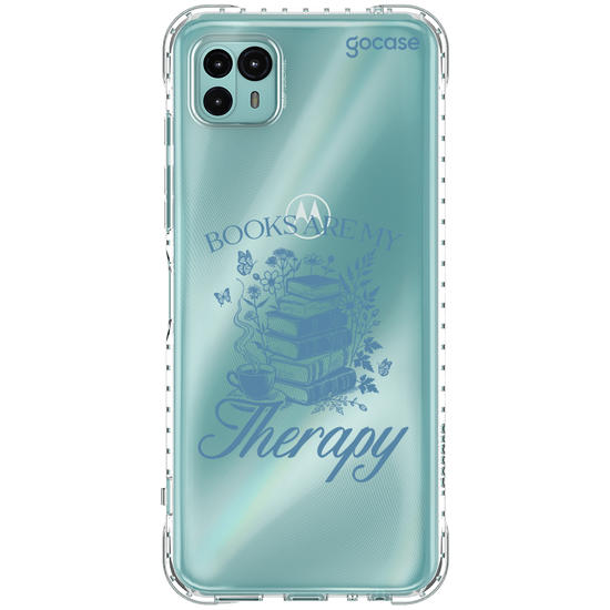 Capinha para celular  Book Lover - Books Are My Therapy