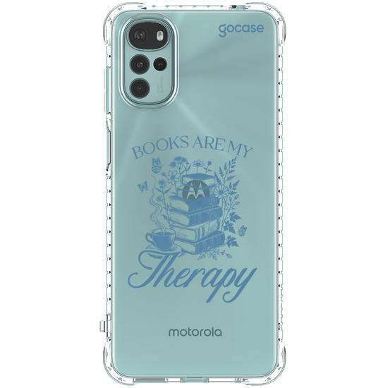 Capinha para celular  Book Lover - Books Are My Therapy