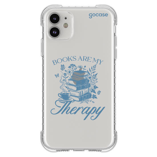 Capinha para celular  Book Lover - Books Are My Therapy