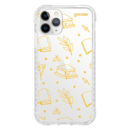 Capinha para celular  Book Lover - Lineart Pattern