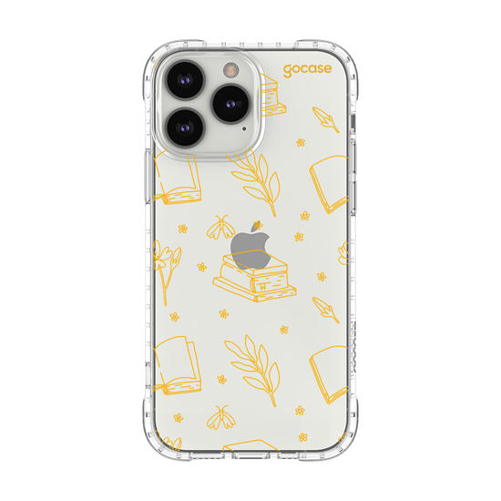 Capinha para celular  Book Lover - Lineart Pattern