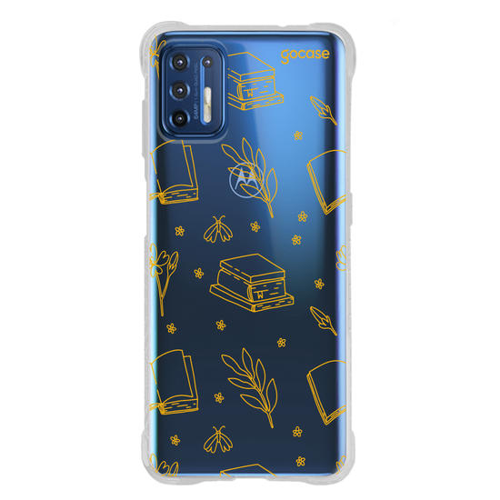 Capinha para celular  Book Lover - Lineart Pattern