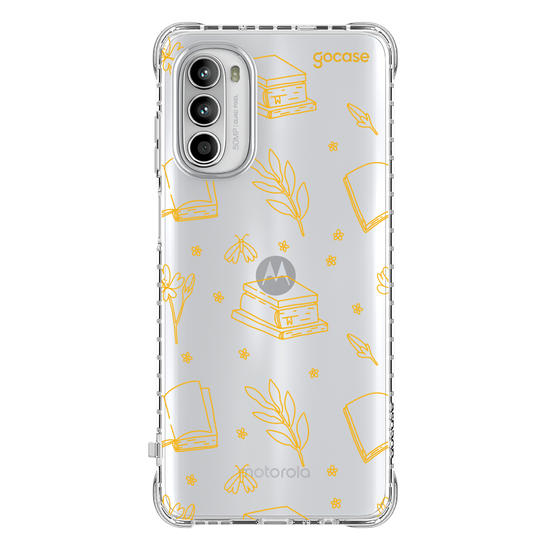 Capinha para celular  Book Lover - Lineart Pattern