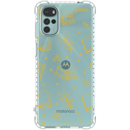 Capinha para celular  Book Lover - Lineart Pattern