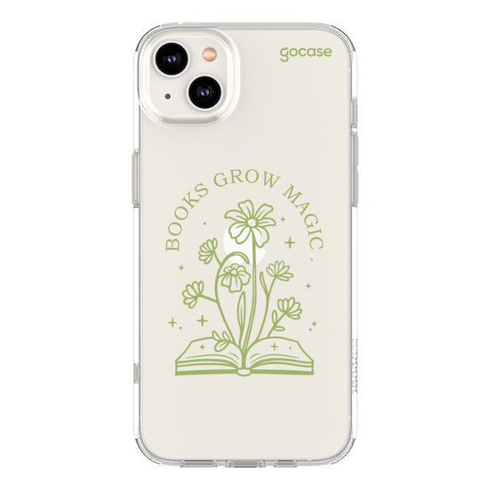 Capinha para celular  Book Lover - Books Grow Magic