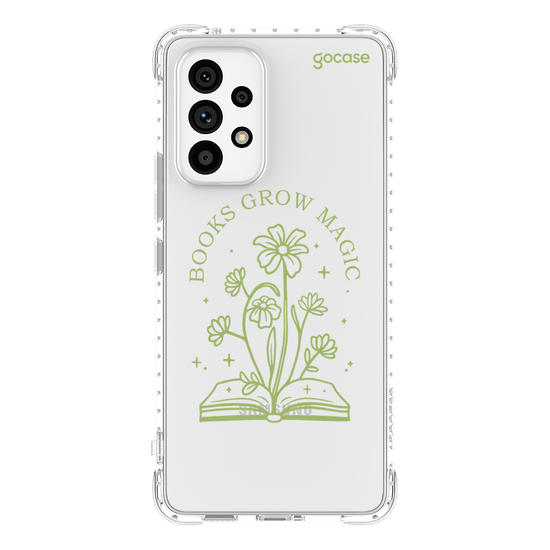 Capinha para celular  Book Lover - Books Grow Magic