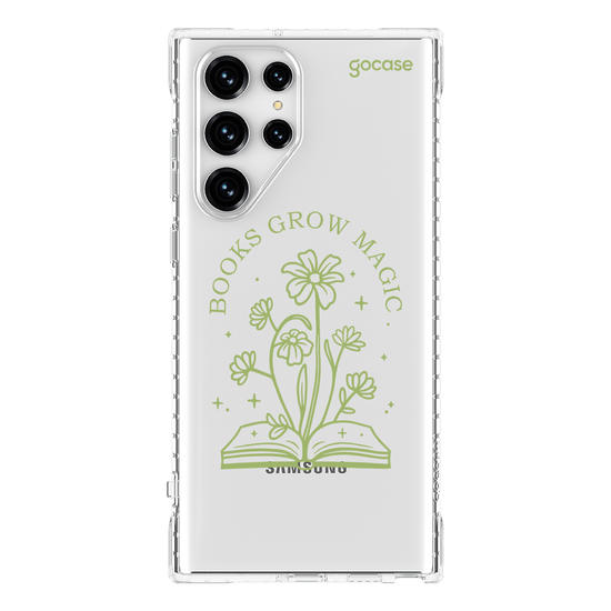 Capinha para celular  Book Lover - Books Grow Magic