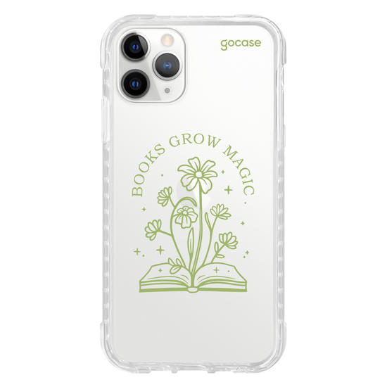 Capinha para celular  Book Lover - Books Grow Magic