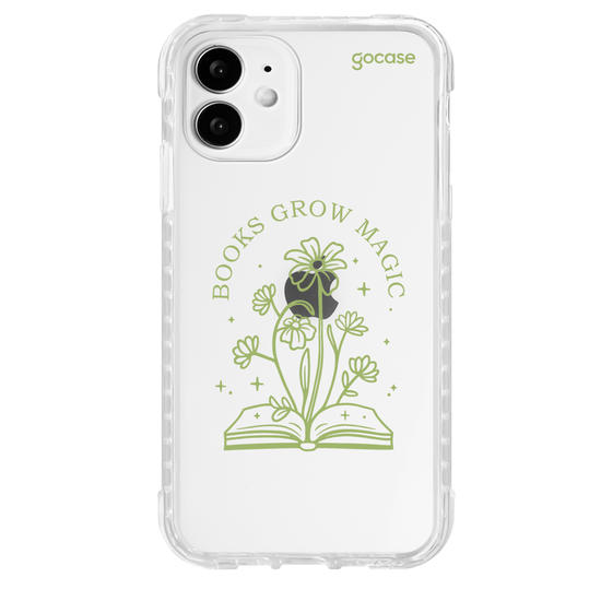 Capinha para celular  Book Lover - Books Grow Magic