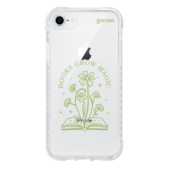 Capinha para celular  Book Lover - Books Grow Magic