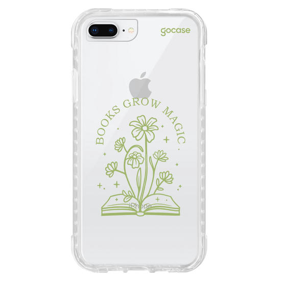 Capinha para celular  Book Lover - Books Grow Magic
