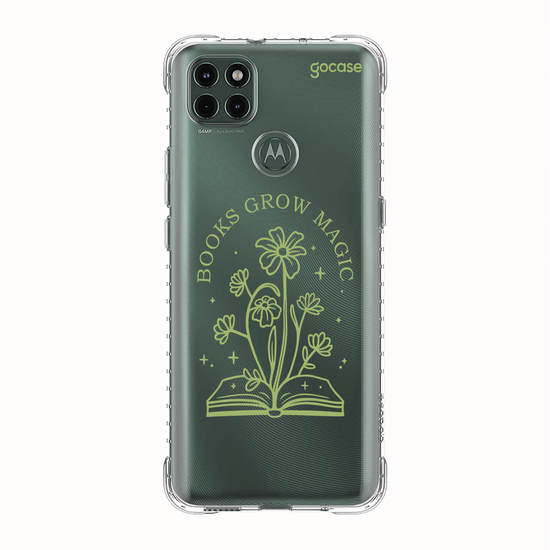 Capinha para celular  Book Lover - Books Grow Magic
