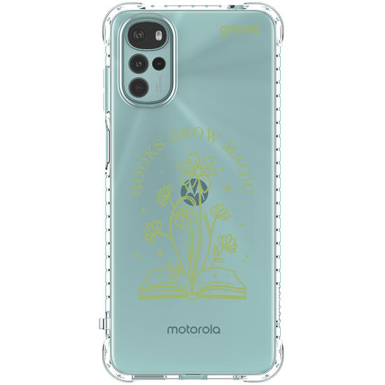 Capinha para celular  Book Lover - Books Grow Magic