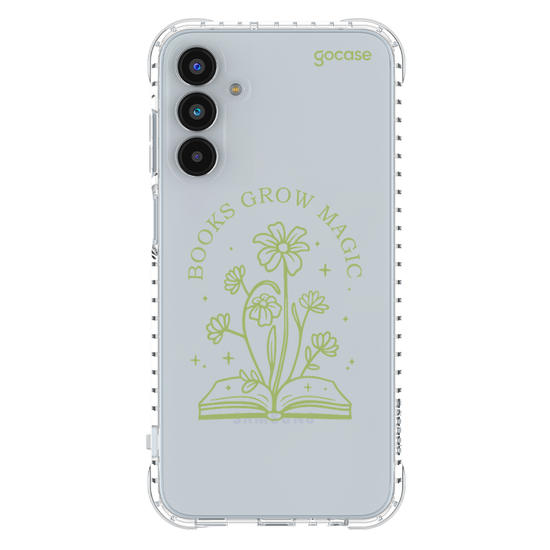 Capinha para celular  Book Lover - Books Grow Magic