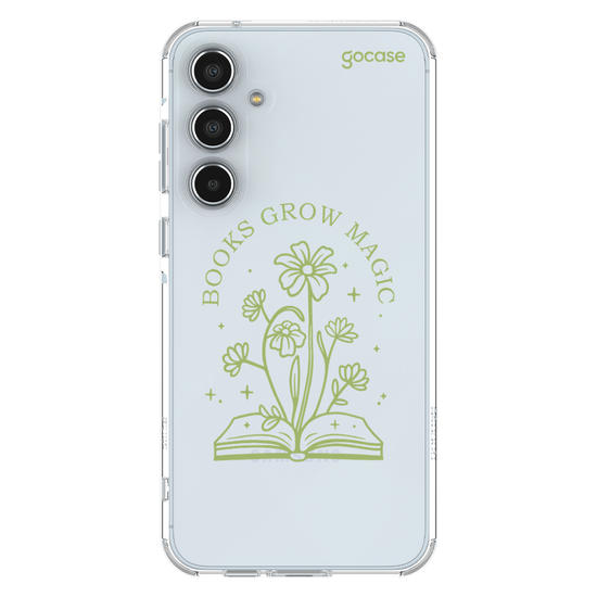 Capinha para celular  Book Lover - Books Grow Magic