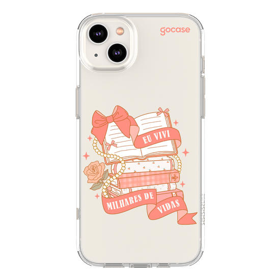 Capinha para celular  Book Lover - Vivi Milhares de Vidas