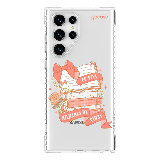 Capinha para celular  Book Lover - Vivi Milhares de Vidas