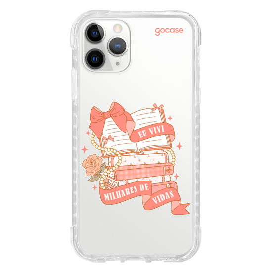 Capinha para celular  Book Lover - Vivi Milhares de Vidas