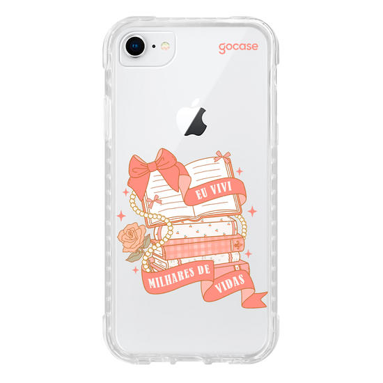 Capinha para celular  Book Lover - Vivi Milhares de Vidas