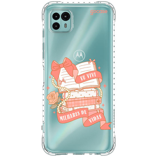 Capinha para celular  Book Lover - Vivi Milhares de Vidas