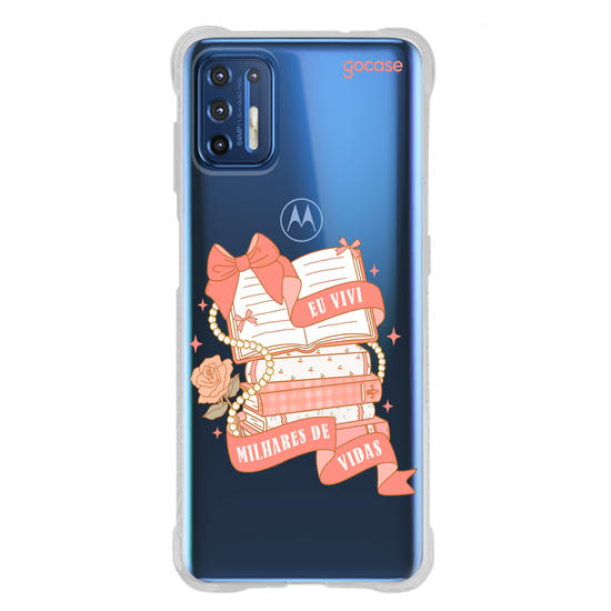 Capinha para celular  Book Lover - Vivi Milhares de Vidas