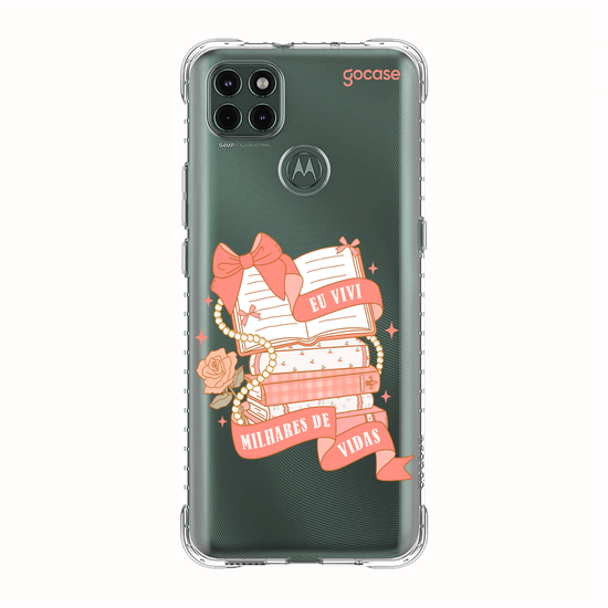Capinha para celular  Book Lover - Vivi Milhares de Vidas