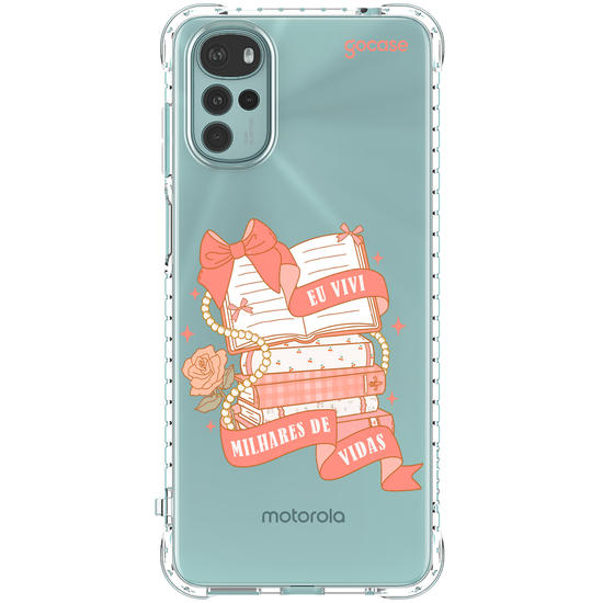 Capinha para celular  Book Lover - Vivi Milhares de Vidas