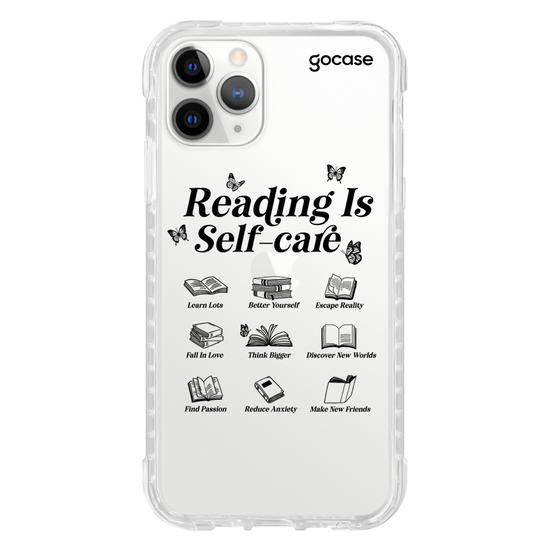 Capinha para celular  Book Lover - Reading Is Self-care
