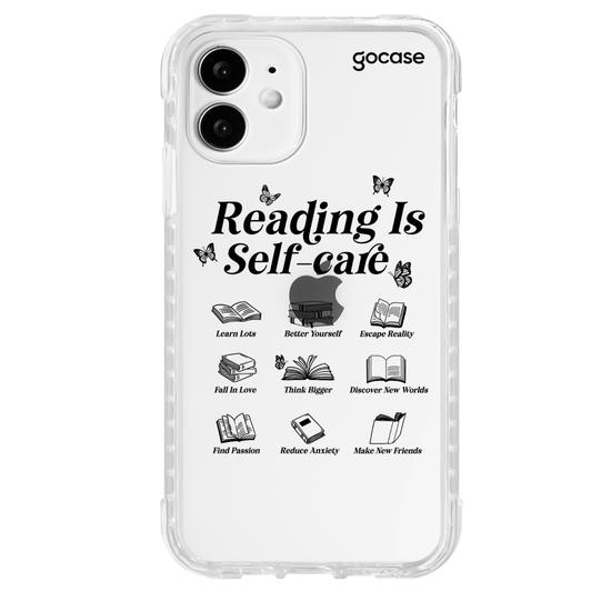 Capinha para celular  Book Lover - Reading Is Self-care
