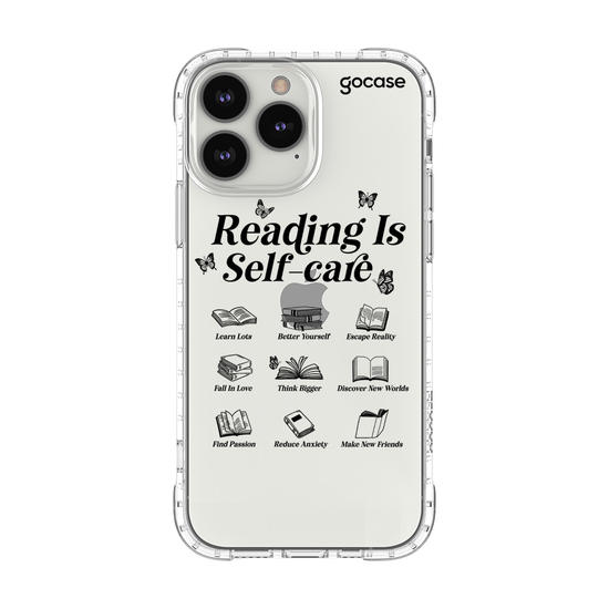 Capinha para celular  Book Lover - Reading Is Self-care