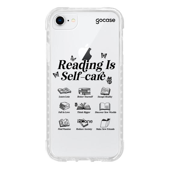 Capinha para celular  Book Lover - Reading Is Self-care