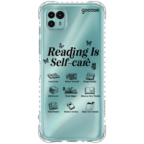 Capinha para celular  Book Lover - Reading Is Self-care