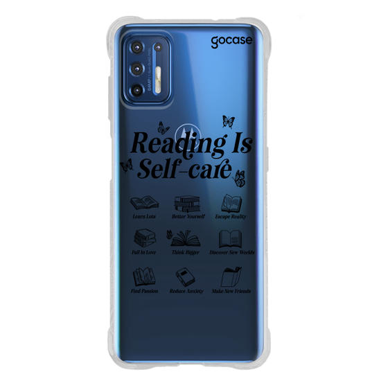 Capinha para celular  Book Lover - Reading Is Self-care