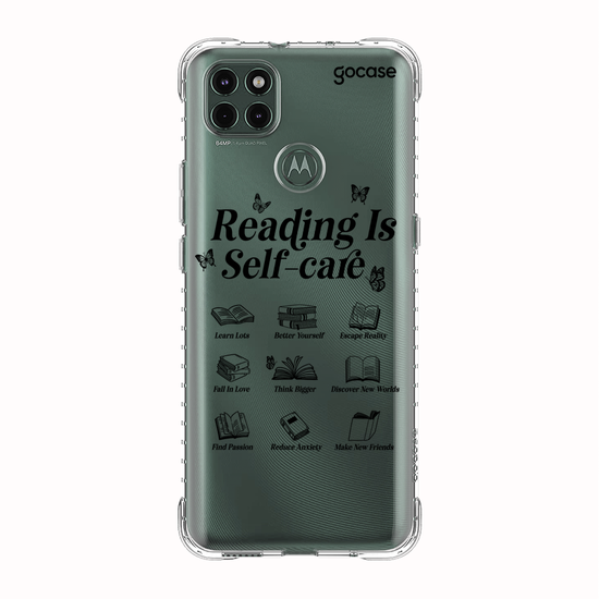 Capinha para celular  Book Lover - Reading Is Self-care