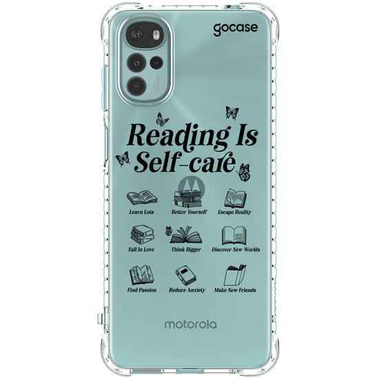 Capinha para celular  Book Lover - Reading Is Self-care
