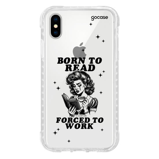Capinha para celular  Book Lover - Born To Read