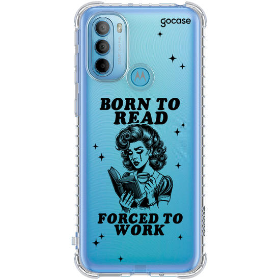 Capinha para celular  Book Lover - Born To Read