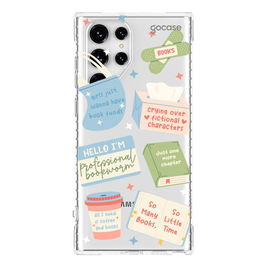 Capinha para celular  Book Lover - Stickers