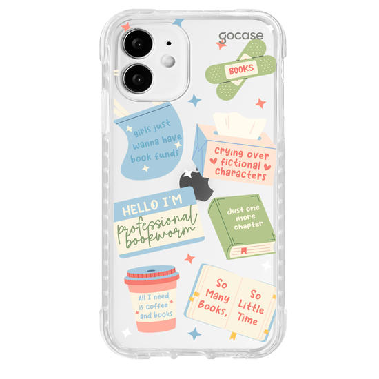 Capinha para celular  Book Lover - Stickers