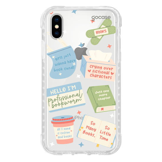 Capinha para celular  Book Lover - Stickers