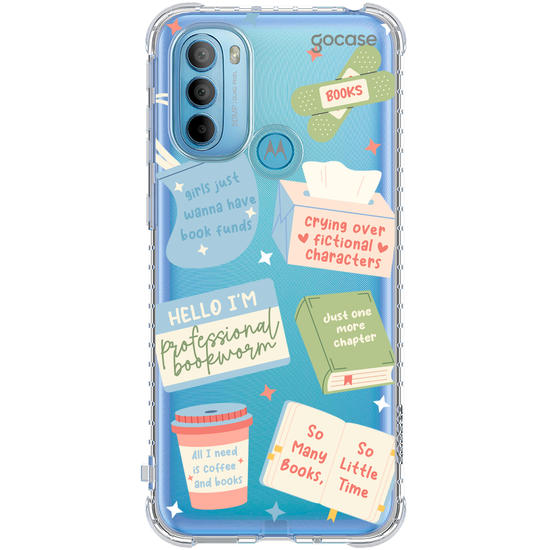 Capinha para celular  Book Lover - Stickers