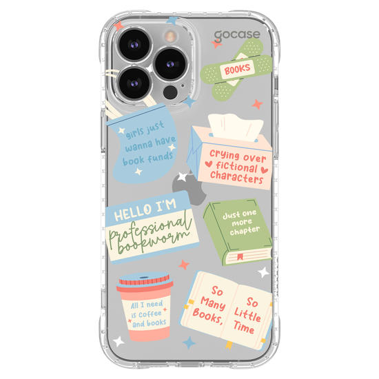 Capinha para celular  Book Lover - Stickers